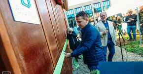 Eerste biocomposiet tiny house staat in Emmen