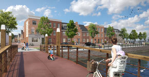 Hoffelijk wonen aan de kade in Bergen op Zoom