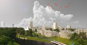 Ontwerp voor groene wijk op voormalig trainingscomplex Feyenoord