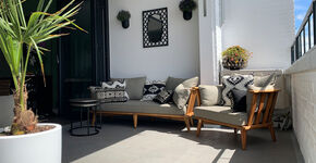 Sfeervolle balkonuitbreiding in hartje Den Haag