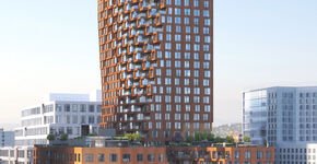 Startsein voor op geologie geïnspireerde toren van MVRDV