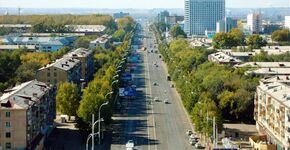 School in Siberische stad Kemerovo Nederlands cultureel erfgoed