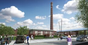 Winkelcentrum in voormalige AaBe Fabriek in Tilburg