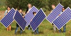 Crowdfundactie grootste publieke zonnepark gelukt