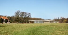 Cradle to Cradle glas in gevel Museum Voorlinden