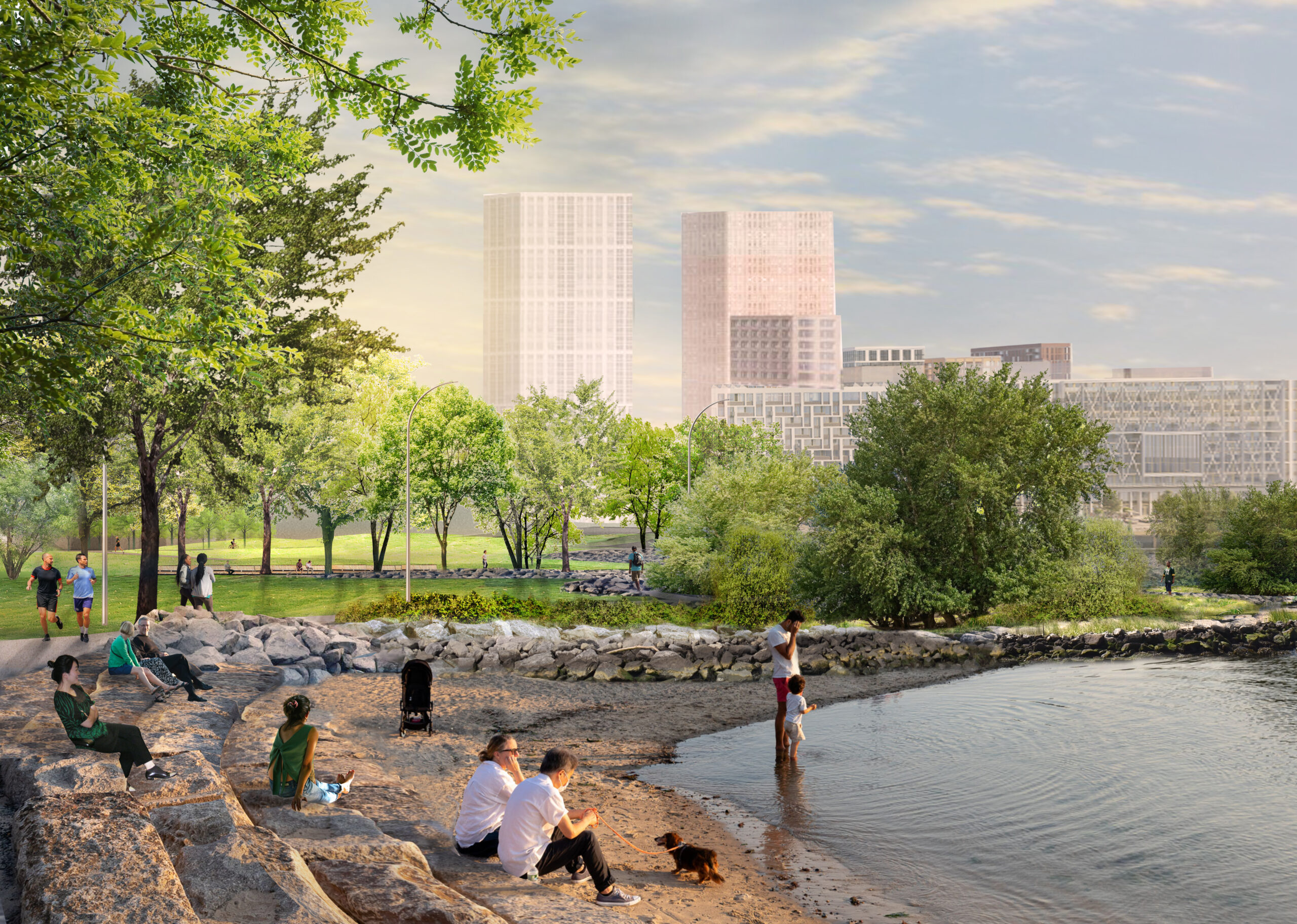 Rijnhavenpark impressie