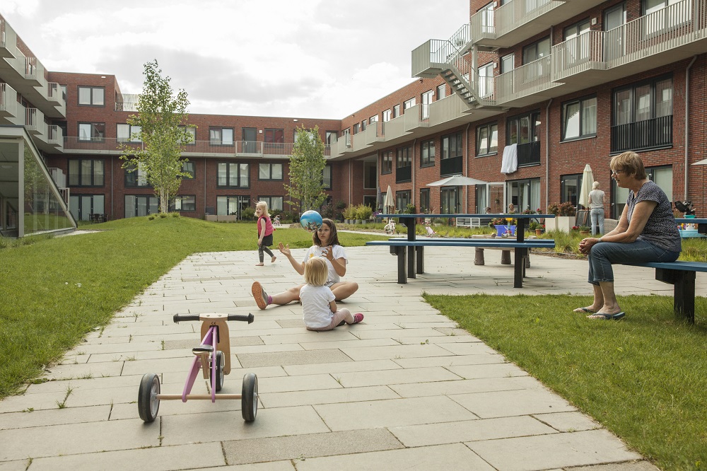 Binnentuin Grunobuurt