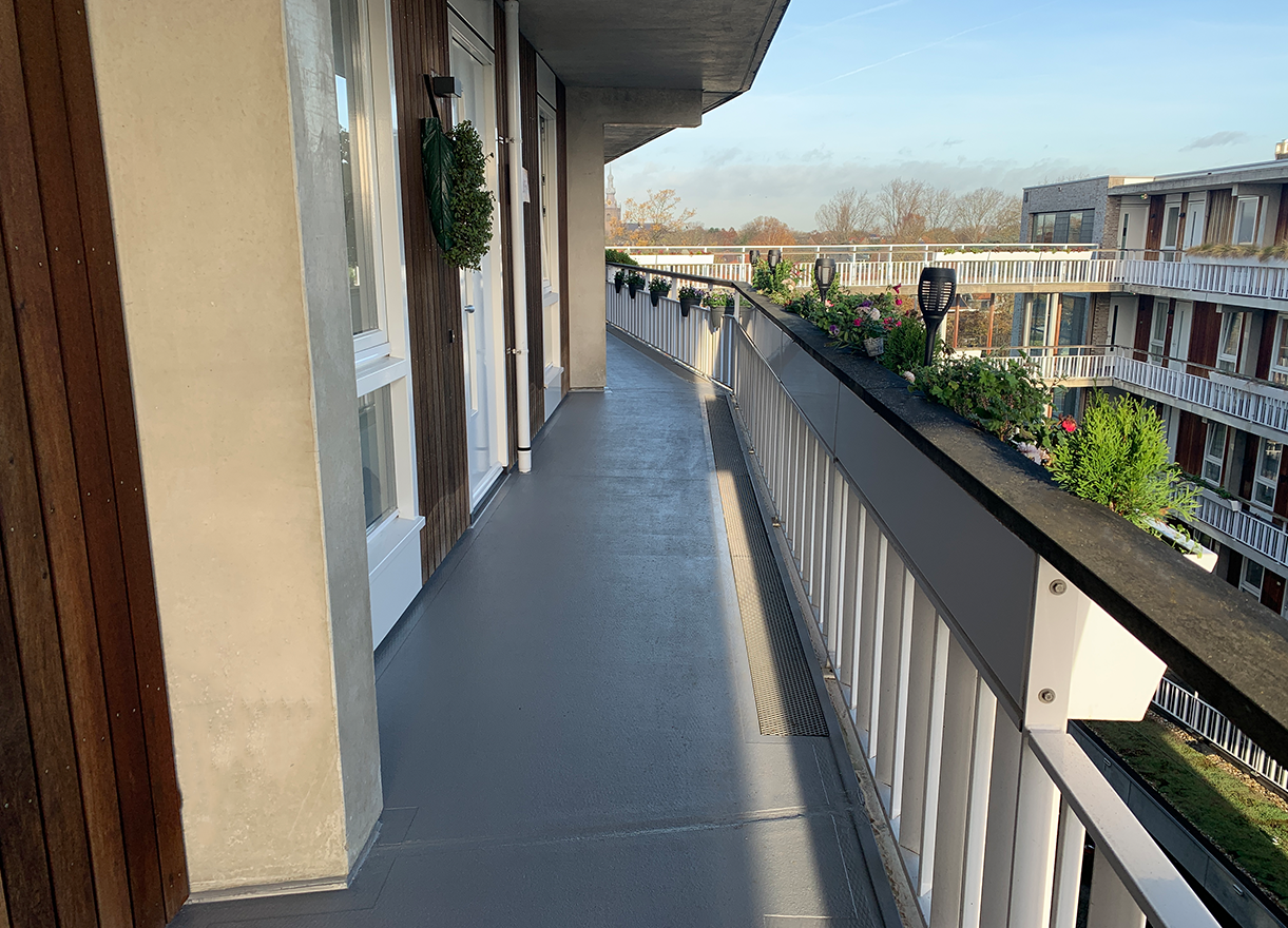 Galerijvloer Blijvenburgstraat