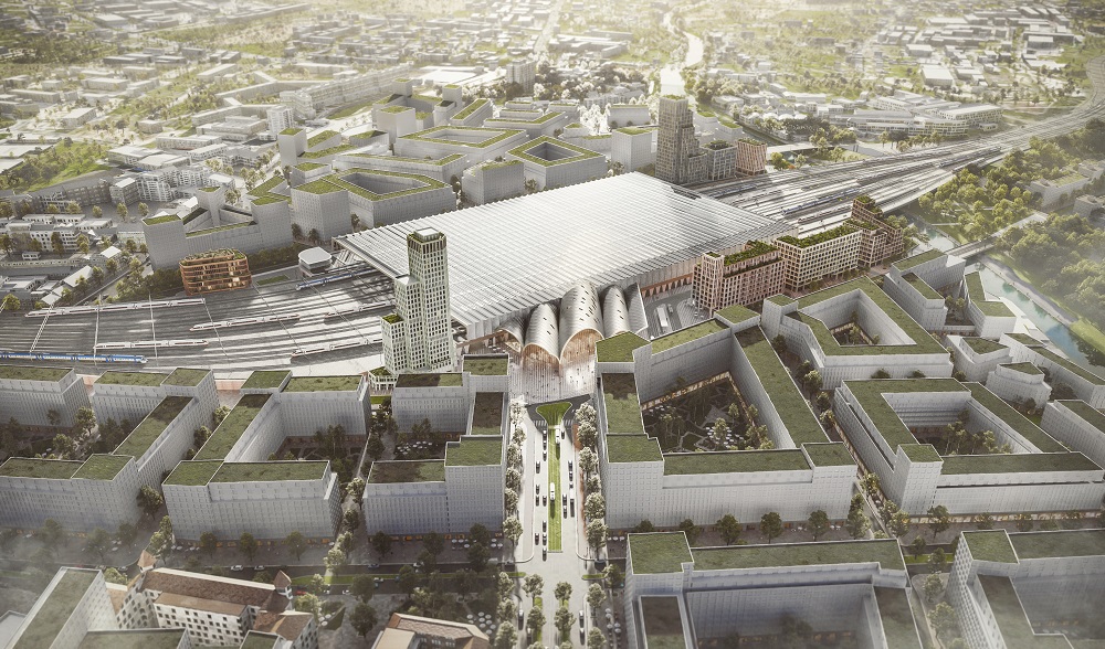 Overzicht Brno station