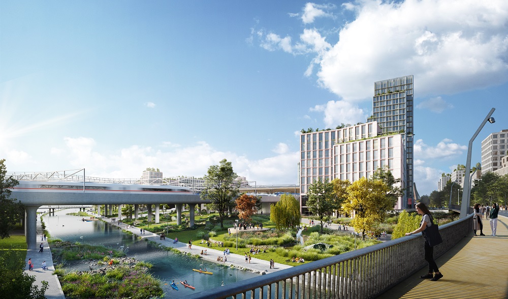 Omgeving Brno station