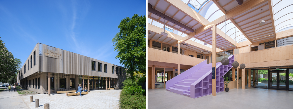 Het Epos exterieur en interieur