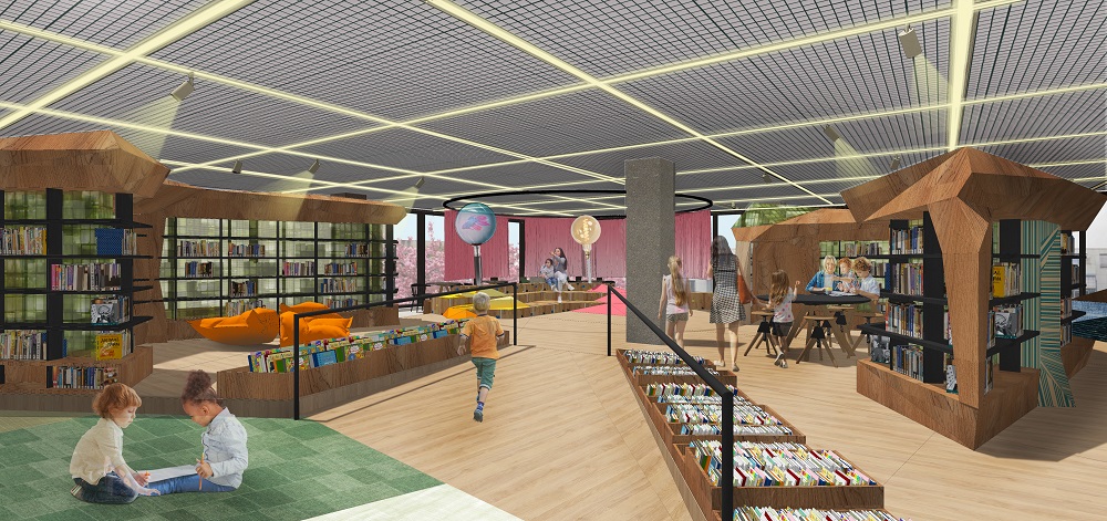 Bibliotheek Keulen impressie