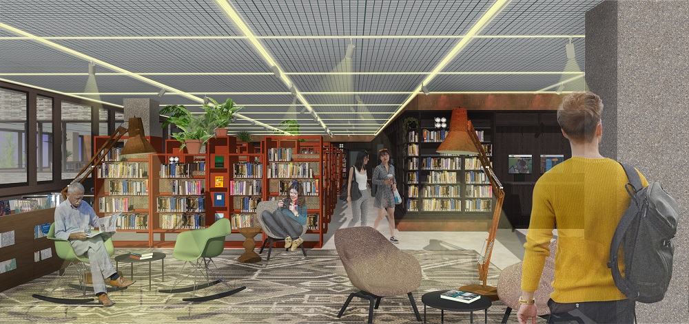 Bibliotheek Keulen impressie