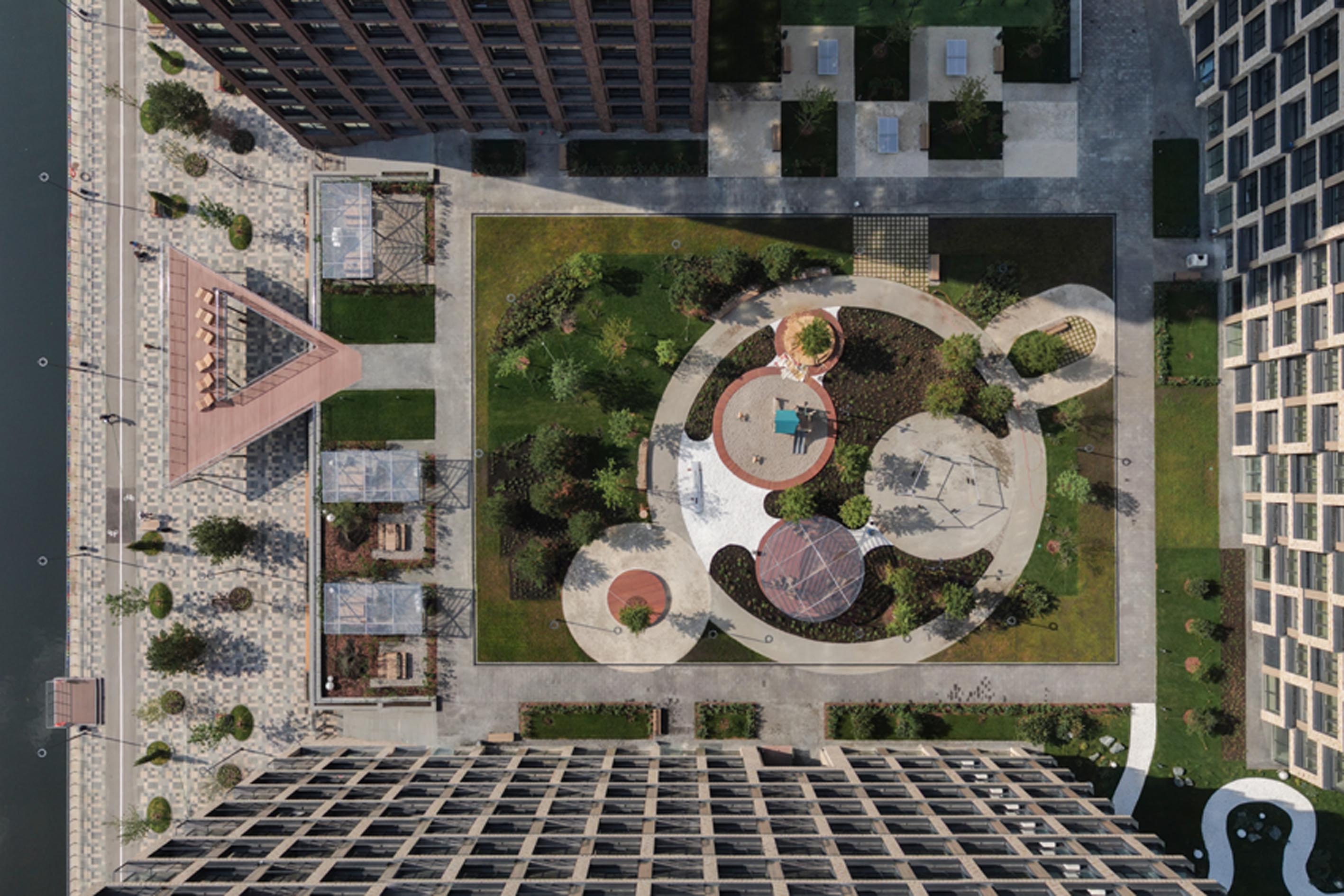 Bovenaanzicht River Park