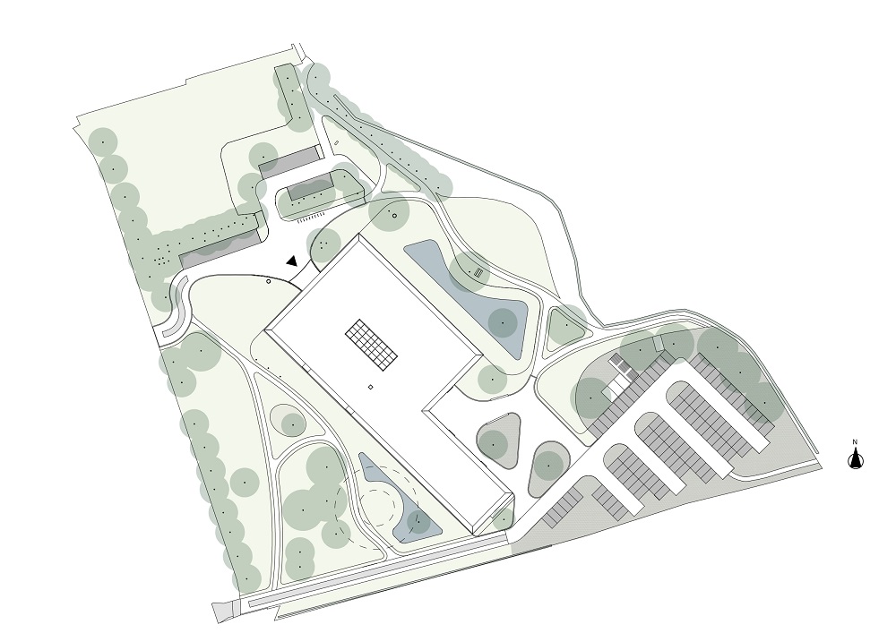 Situatietekening het Huis