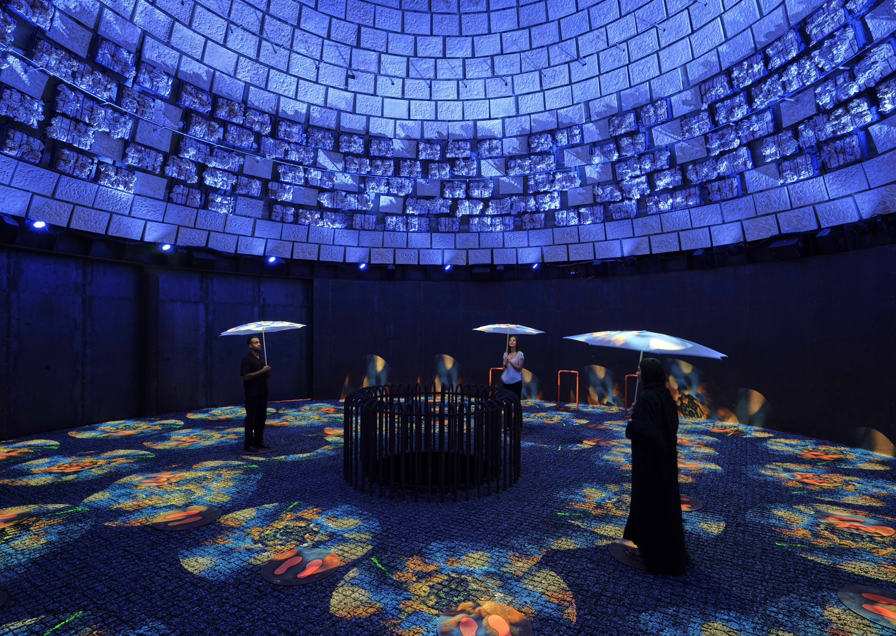 Interieur paviljoen Dubai