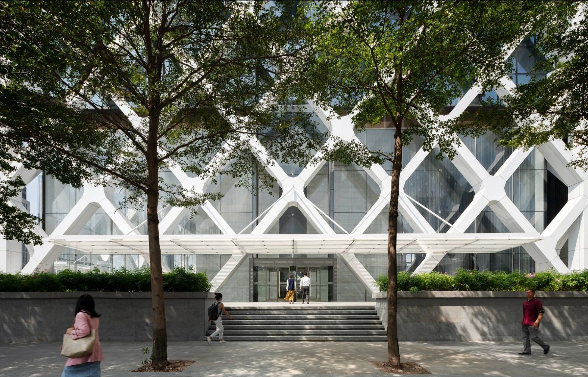 SOM Shenzhen bank exterieur