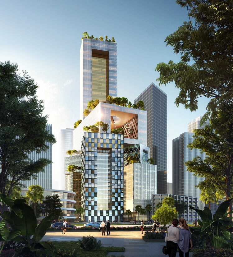 Hoofdkwartier Vanke Group Shenzen