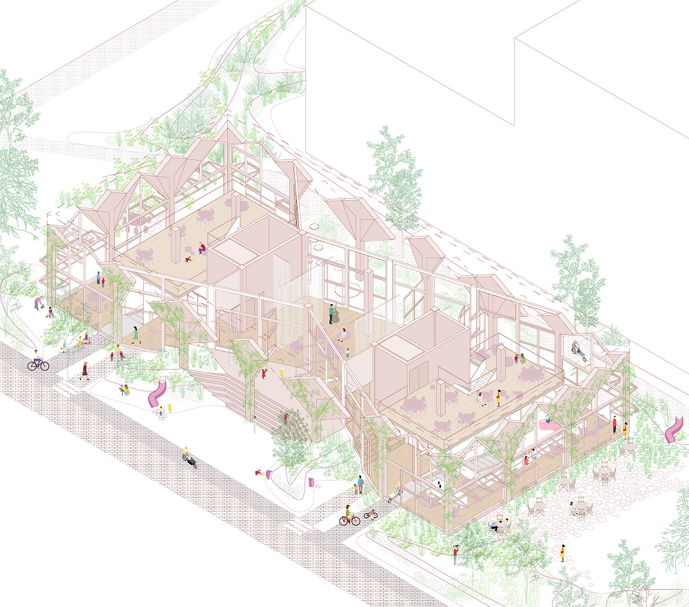 Tekening Tic-Tac-Toe