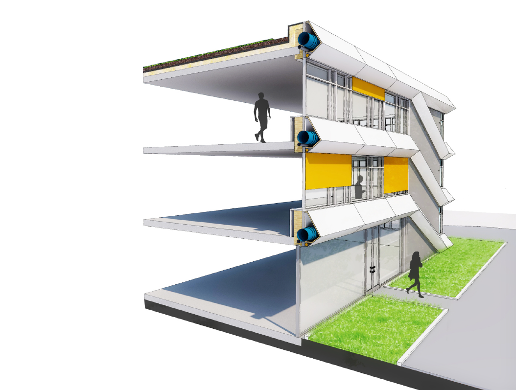 Gevelsysteem Windesheim