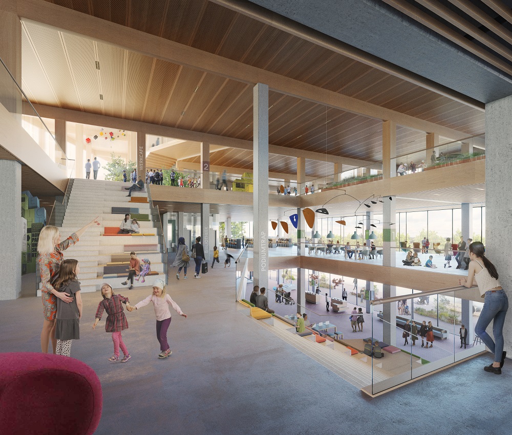 Interieur Huis van Stad en Regio